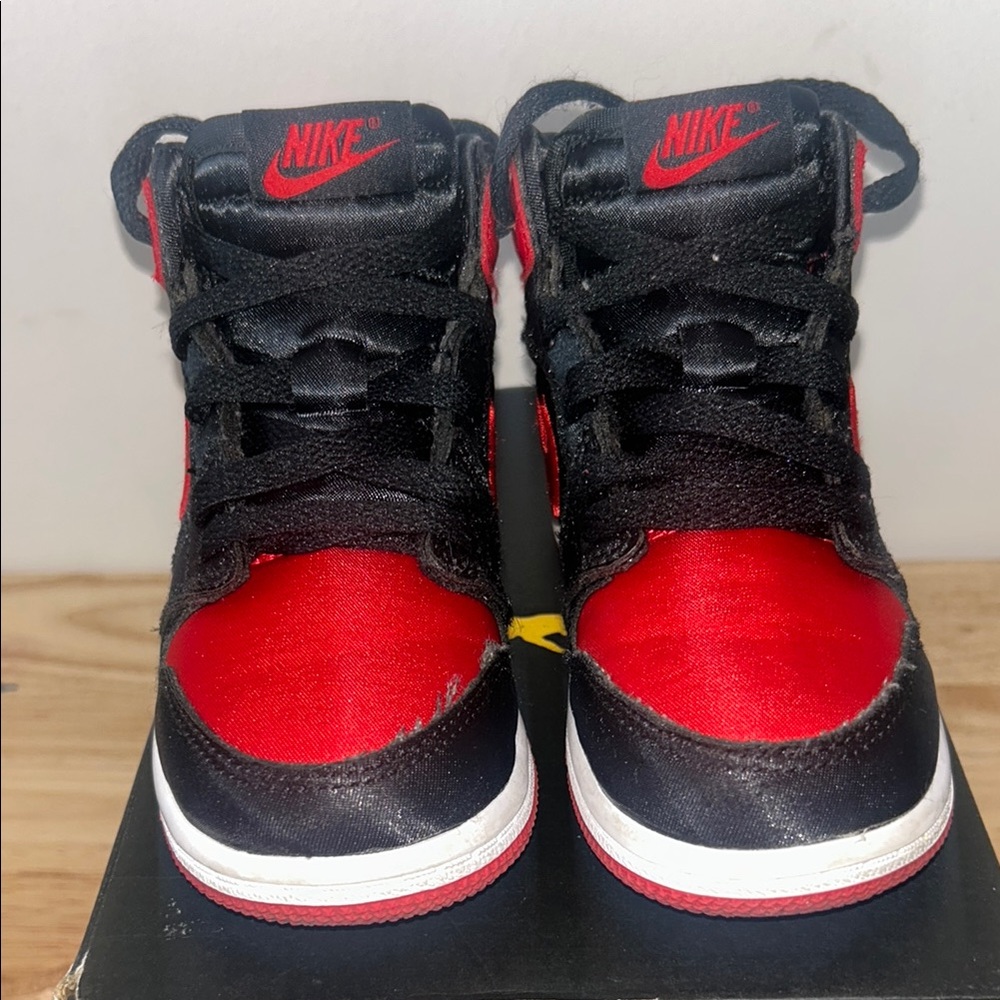 Nike Kids Red and Black Sneakers
